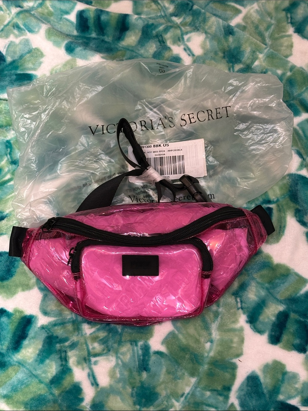 Victoria’s Secret Pink Oversized Fanny Pack,Pink,New